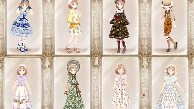 Sau khi hoàn thành, những bộ váy bạn tạo ra sẽ được dân làng mặc