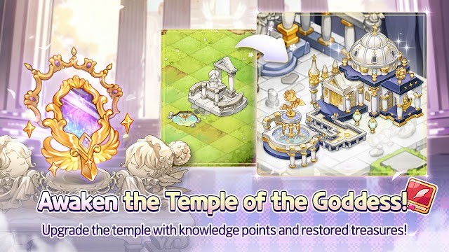 Nâng cấp ngôi đền của nữ thần