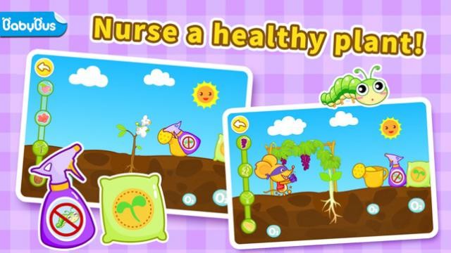 Bé trồng và chăm sóc cây xanh trong game Magical Seeds cho iOS