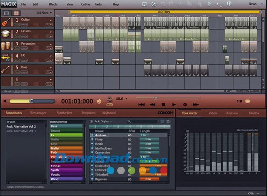 MAGIX Music Maker Rock Edition 4
