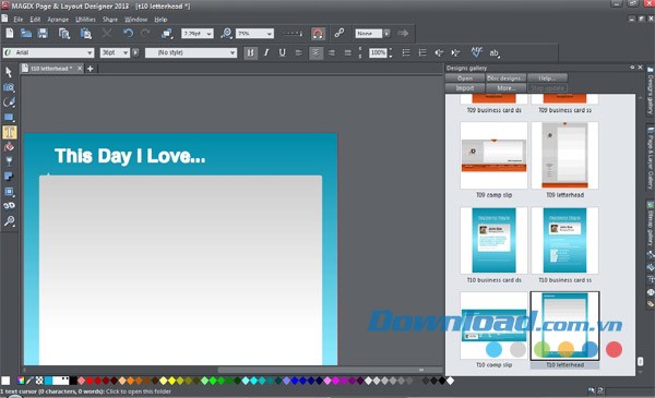 MAGIX Page & Layout Designer