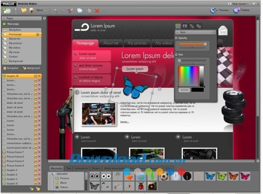 MAGIX Website Maker MX 2013