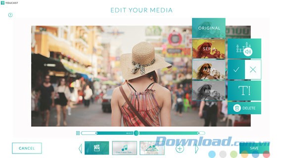Sử dụng hiệu ứng màu sắc cho video