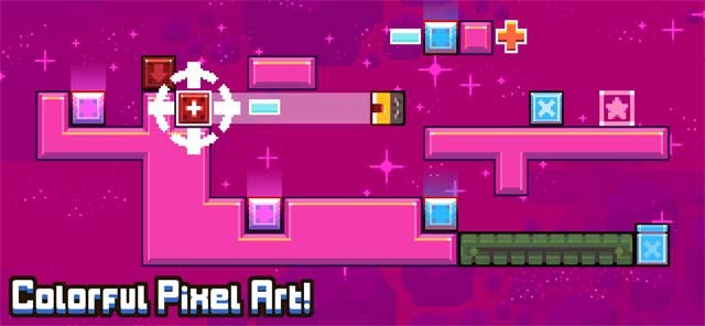 Thưởng thức nền đồ họa phong cách pixel đầy màu sắc của Magnibox