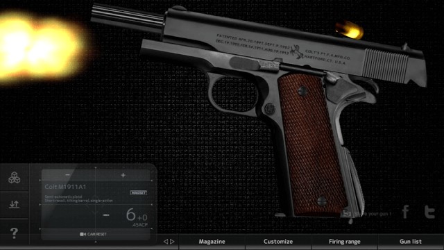 Magnum 3.0 Gun Custom Simulator là ứng dụng mô phỏng súng thực tế, chi tiết