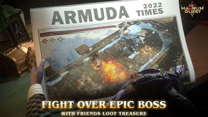 Chiến đầu với các Boss để nhận những phần thưởng phong phú