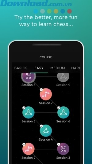 Game luyện chơi cờ vua