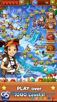 Hơn 100 cấp độ vui nhộn