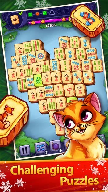 Mahjong Treasure Quest bao gồm hàng nghìn câu đố thách thức