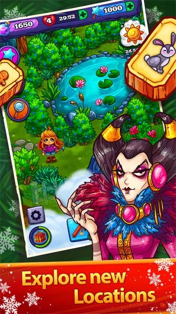 Khám phá nhiều địa điểm mới trong Mahjong Treasure Quest