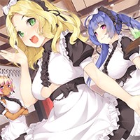 Maid Cafe - Game Anime, Quán Cà Phê Hầu Gái