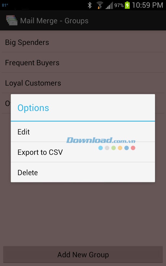 Mail Merge Lite for Android