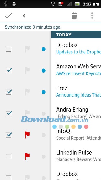 Quản lý email dễ dàng với MailDroid