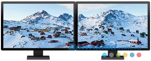 Majestic Mountains panoramic theme