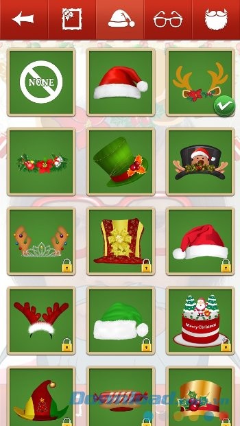 Đội mũ cho ông già Noel