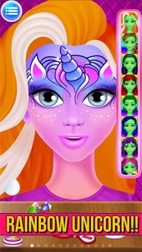 Sự kết hợp giữa cầu vồng và kỳ lân