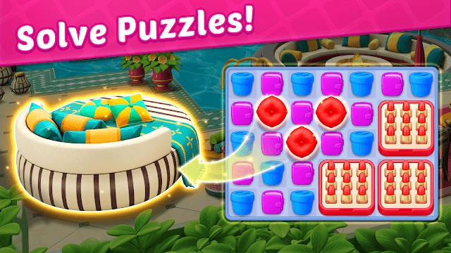 Giải câu đố, kiếm thưởng và thiết kế nhà