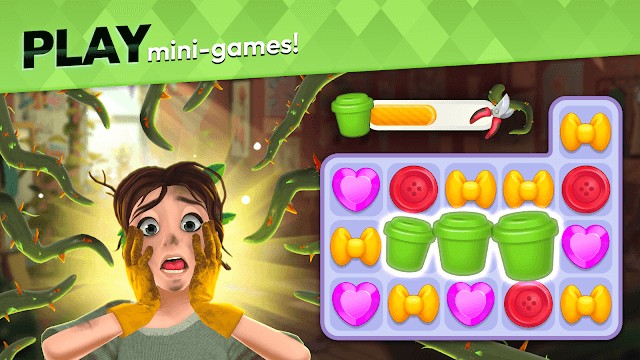 Ghép các item và giải hàng trăm cấp độ mini-game