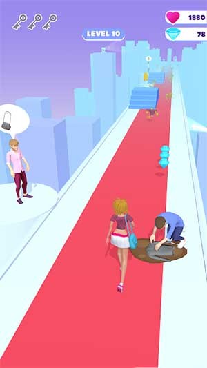 Gây ấn tượng với các chàng trai trên đường đi