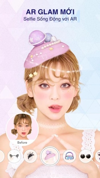 MakeupPlus - Selfie sống động với AR mới