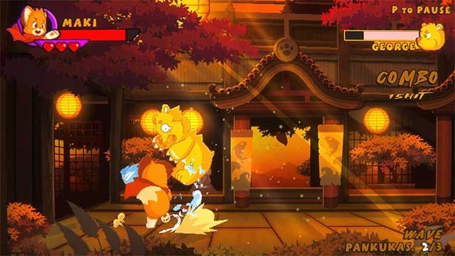 Maki: Paw of Fury là game hành động dễ thương theo phong cách arcade cổ điển