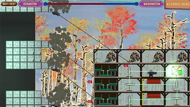 Điều khiển và giữ trạng thái cân bằng cho chiếc xe khi chống lại bom anh đào, drone và cà rốt