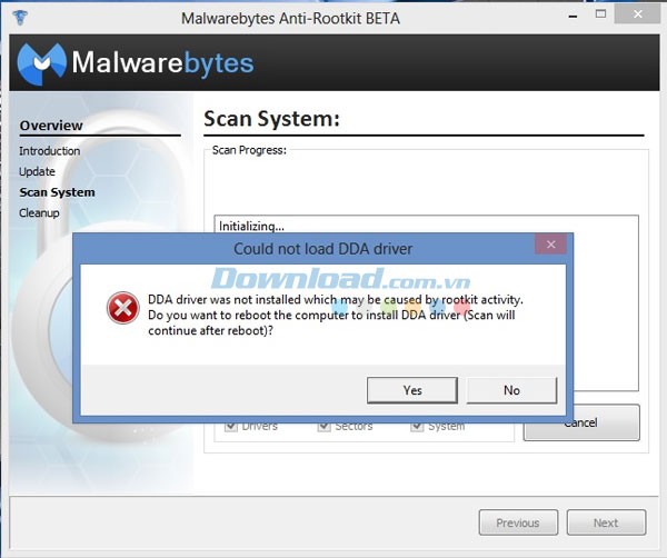 Malwarebytes Anti-Rootkit
