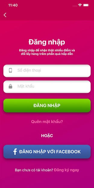 Đăng nhập vào Mamamy