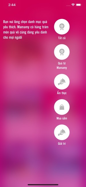 Lựa chọn quàn tặng