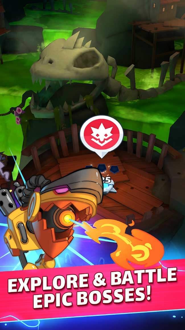 Game Mana Monster có nhiều boss mạnh