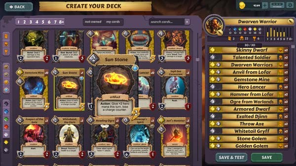 Tạo bộ thẻ bài của riêng bạn từ những lá bài có thuộc tính khác nhau