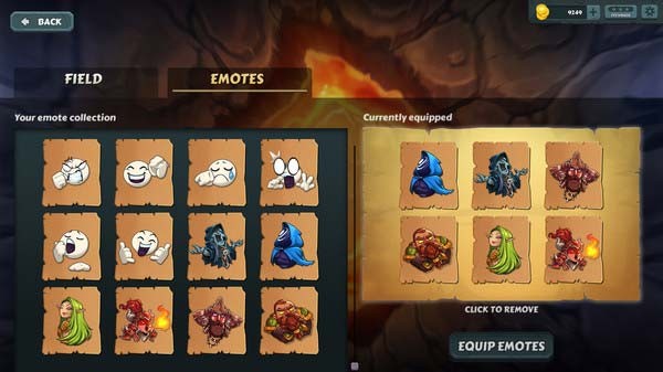 Mở khóa nhiều lá bài, anh hùng và Emote mới trong ManaRocks