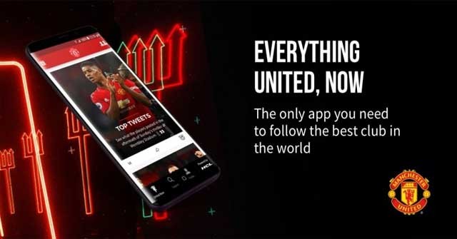 Manchester United Official App là ứng dụng thể thao phải có cho người hâm mộ Quỷ Đỏ