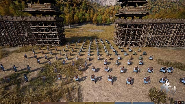 Xây dựng tường thành, pháo đài, công trình phòng thủ