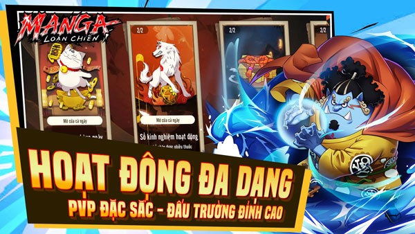 Cung cấp đầy đủ và đa dạng hoạt động từ PvE cho đến PvP