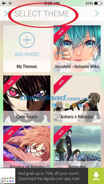 Hàng trăm theme Manga dễ thương