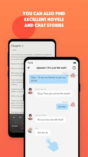 Đọc những tiểu thuyết do người dùng khác sáng tác
