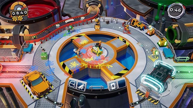 Hợp tác hoặc cạnh tranh với bạn bè để vượt qua hơn 30 bàn chơi có độ khó tăng dần