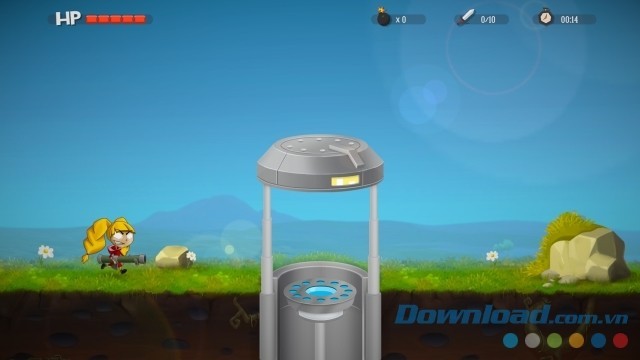 Giao diện chính của game đi cảnh giải đố Manipulated cho máy tính, Mac & Linux