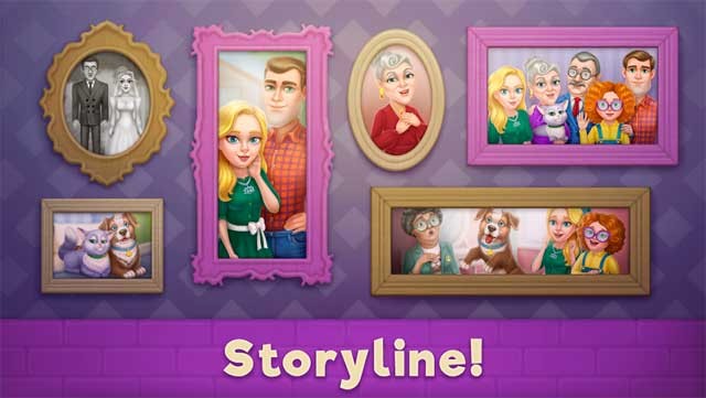 Khám phá những câu chuyện lôi cuốn về các thành viên trong gia đình của Mansion Blast Android