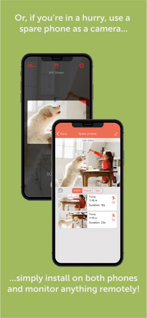 Có thể dùng điện thoại làm camera chống trộm