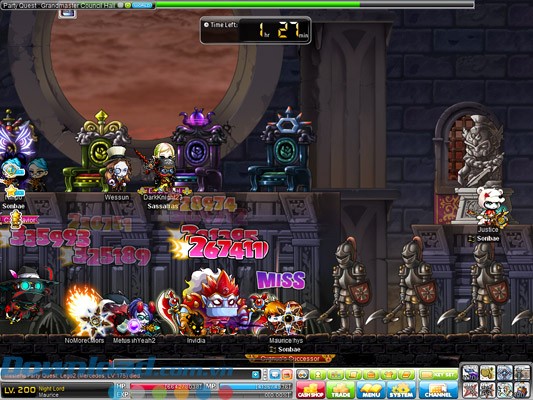 Một trận chiến trong MapleStory
