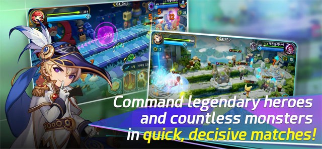 Chỉ huy đội quân anh hùng và quái vật huyền thoại