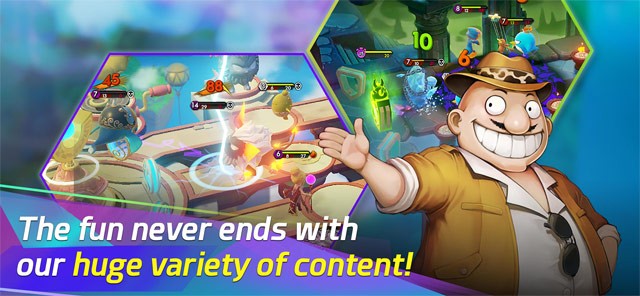 Trải nghiệm hàng giờ chơi vui nhộn với nội dung phong phú