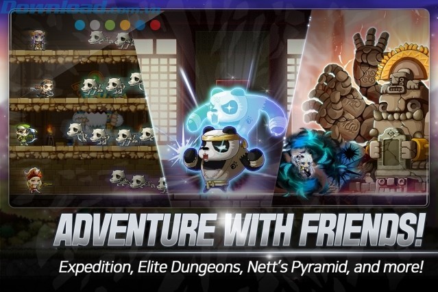 Phiêu lưu cùng bạn bè hoặc khám phá một mình