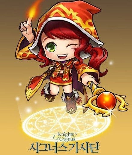 Phù Thủy Lửa trong MapleStory M