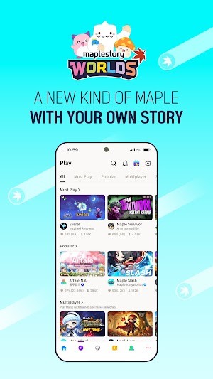 MapleStory Worlds là nền tảng game sáng tạo, cho bạn thể khám phá vô số thế giới