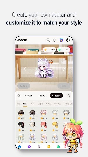 Tùy chỉnh nhân vật của bạn