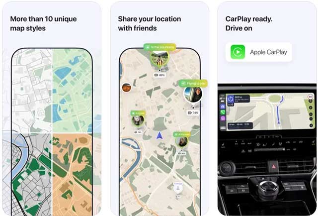 MAPS ME app là lựa chọn hoàn hảo khi đi du lịch và nghỉ đông