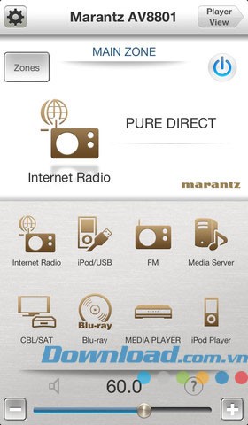 Marantz Remote App for iOS
